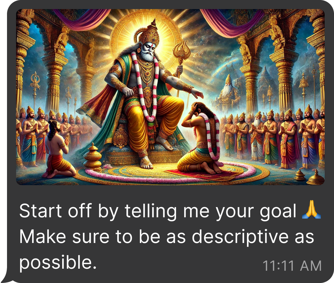 Set your goal